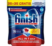 FINISH POWERBALL ALL IN ONE lavavajillas 70 pastillas