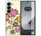 Tumundosmartphone Funda Carcasa Dura para Samsung Galaxy Z Fold 6 5G diseño Primavera En Flor Dibujos