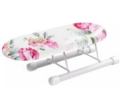 Portable Foldable Mini Ironing Board Heat Resistant Home Supplies Ironing Board Rack Metal Household Clothes Ironing Cover