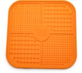 NICE PAWS Alfombrilla para lamer para perros y gatos - Lick Mat accesorios perros - Comedero antivoracidad perro con ventosas - Reduce ansiedad y aburrimiento - Silicona grado alimentario sin BPA - 20x20 cm