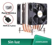 X99 CPU Processor Cooler 4PIN Quiet Ventilador 6 Heat Pipes 2011 1700 CPU Cooling Fan for Intel LGA 1150 1151 1155 X79 AM4 AM3