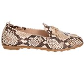 Zapato Mocasin Comodo Mujer Hispanitas Hv254027 Taupe