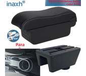 For Seat Ibiza Armrest Box For Seat Ibiza 6j Ibiza 6L Car Armrest Auto Storage Box Retrofit parts Interior Car Accessories Arm