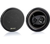 Roadstar PS-1635 Altavoces de Coche 16cm, Coaxial, Audio 3 Vías, 16cm, 2 Altavoces, PMPO 80W, 89 Db, 80-20000Hz, 80 W, Negro