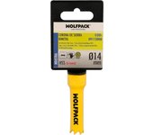 Wolfpack Corona Sierra Bimetal 14mm Templado Térmico Base Reforzada Broca Agujeros Madera Acero Hierro Aluminio