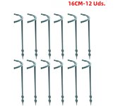 16PCS Plastic Plant Support Pile Frame Greenhouse Arrangement Semicircle Fixed Rod Indoor Flower Plant Vine Climbing Bracket