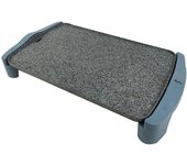 Jata Plancha de Asar Eléctrica Antiadherente y muy resistente al rayado, 2500 W, Medidas: 46 x 28 cm, Fabricada en España, Resistencia M Magic: calor uniforme por toda la superficie - GR600AM