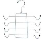 Percha multifuncional que ahorra espacio, perchas de acero inoxidable, organizador de armario para camiseta sin mangas, sujetador, pijamas, vestido de tiras, traje de baño