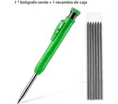 Solid Carpenter Pencil Set Mechanical Pencil 3 Colors Refill Carpentry Marking Scriber Construction Tools Woodworking Tools
