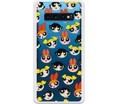 Funda original compatible con Samsung Galaxy S10 Plus - The Powerpuff Girls Pattern