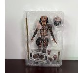 NECA Figure Ultimate Snake Predator 2 Battle Drmaced Action Figure Model Toys Joint Movable Doll Birthday Present For Kids