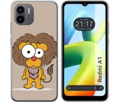 Funda Silicona para Xiaomi Redmi A1 diseño Leon Dibujos