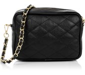Firenze Artegiani. Cleopatra Bolso bandolera Mujer. Piel auténtica Sauvage Acolchado. Made in Italy. Vera Pelle Italiana.