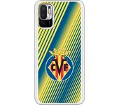 Funda original compatible con Xiaomi Redmi Note 10 5G - Poco M3 Pro 5G - Villarreal escudo fondo rayas
