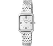 Radiant FINE WHITE/SILVER RA471201 - Reloj Cuadrado Acero Mujer Resistente Al Agua 3 Bar