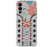 Funda Silicona Antigolpes para Vivo V23 5G diseño Zapatillas 09 Dibujos