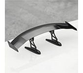Carbon fiber rear spoiler upgrade for car appearance, modification of car tail wing, creative decoration of mini tail wing