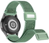 Universal 18/20/22mm Nylon Magnetic Loop for Samsung Watch4/5/6/Huawei GT4/GT3/Watch 4/Amazfit GTR4/stratos/Garmin venu/Fenix 7