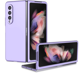 Fashion Solid Color Armor Protect Phone Case for Samsung Galaxy Z Fold 6 5 4 3 2 1 Flip 6 5 4 3 2 1 TPU PC Shockproof soft Cover