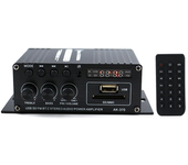 Mini Audio Power Amplifier 20W+20W 12V HIFI Stereo Amp 2.0 Channel Auto Music Subwoofer Speaker Bluetooth Digital Amplifier