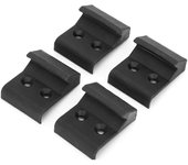 Uds ABS motocicleta negro Clips de mandíbula interior cambiador de neumáticos protector de máquina para cambiador/reparación de neumáticos