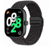 Braided Solo Loop For Redmi Watch 4 Magnetic Buckle Strap Watchband  For Xiaomi mi Band 8 Pro Adjustable Bracelet Wristband Band