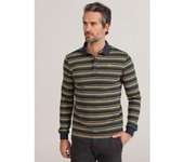 BENDORFF - Polo de manga larga a rayas