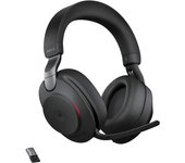 Jabra Evolve2 85 MS (circumaurales, Bluetooth, inalámbricos, cancelación activa de ruido)