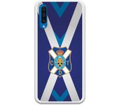 Funda original compatible con Samsung Galaxy A50 - Club Deportivo Tenerife Escudo 2 Equipación