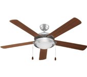 Cecotec 5941 EnergySilence Aero 540 Ventilador de techo 52’’ de 5 aspas 62 W lámpara LED y función verano/invierno.