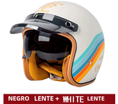 Retro semi-open motorcycle helmet cross-country motorcycle accessories motorcycle helmet 3/4 retro helmet in winter