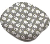 Almohada Nest Sleeper con funda de algodón, almohada de dibujos animados para tumbona, portátil y ligera, ideal para el suelo, para viajes en casa (amarilla)