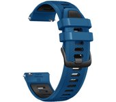 Universal 22mm Sports Silicone Strap For Garmin Forerunner 265 255 Music band For Vivoactive 4/Venu 2 45MM Bracelet Watchband