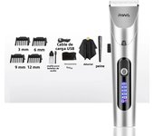 Youpin RIWA Hair Clipper Professional Electric Trimmer For Men With LED Screen Washable Rechargeable Men Strong Power Steel Head