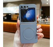 Liquid Silicone Magnetic For Magsafe Case For Samsung Galaxy Z Flip 6 5 4 3 Matte Wireless Charging Camera Protection Cover Capa