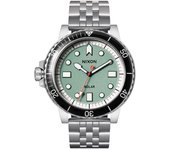 Reloj Hombre Nixon A1402-5235 Verde Plateado