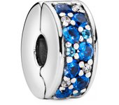Pandora - Charm de Clip Pavé Azul 791817NSB-MX