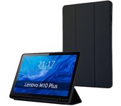 Tumundosmartphone Funda con tapa Smart para Lenovo Tab M10 Plus (3rd Gen) 10.61 color Negra