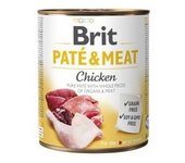 Brit Pate y Carne Pollo Grain Free Adult Latas para Perros 6 x 400 gr