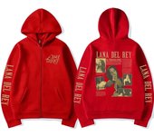 Retro Lana Del Rey Zip Up Hoodie For Men And Women UltraViolence Music Album Hoodie Oversized Streetwear Loose Classic Simple