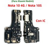 For Redmi Note 10 4G 10S USB Charging LCD Main Board Motherboard Connector Charger Board Flex Cable
