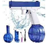 Pistolas de Agua Eléctricas para adultos y niños, hasta 32 pies, rociador de Agua Súper DE UN Fondo, de Agua Pistolas, jugones para Fiesta EN LA Playa y Piscinas de Verano