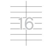 APLI ETIQUETA 105X37 100H 4708 MULTI3 SIN COLECCION 31x22x2 Cms.