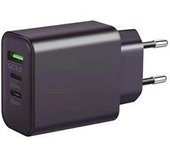 Gsc Evolution Cargador USB 230V a 3 Puertos: 1 QC3.0 + 2 Tipo C