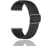 Nylon Strap for Fitbit Versa 3 Adjustable Elastic Smart Watch Bands Wristband for Fitbit Charge 5/Versa 3