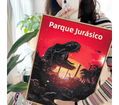 Movie Jurassic Park Dinosaur World Classic Vintage Posters Vintage Room Home Bar Cafe Decor Nordic Home Decor