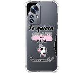 Funda Silicona Antigolpes para Xiaomi 12 Pro 5G diseño Vaca Dibujos