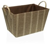 Cesta Versa Beige Papel (26 x 22 x 36 cm)