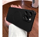 Matte liquid silicone sheath magnetic capacity suitable for iPhone 16 15 14 13 12 Pro Max Plus MagSafe wireless charging