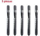 Portable Mini LED Flashlight Work Light Medical First Aid Pen Light Torch with Pupil Gauge Measurements Doctor Nurse Penlight